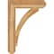 Ekena Millwork Thorton Craftsman Rough Sawn Bracket, Western Red Cedar, 6"W x 30"D x 42"H BKT06X30X42THR04RWR - alternate 4
